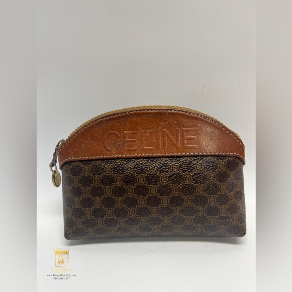 🤎sold🤎Céline macadam pouch - Picture 3 of 11